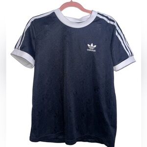 Adidas Black & White Street Wear T-Shirt